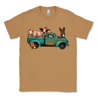 Toasted Coconut Farm Animals Truck Classic Tee - Bettercallsaul