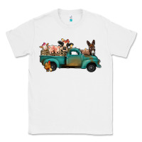 White Farm Animals Truck Classic Tee - Bettercallsaul