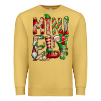 Antique Gold Mini Elf Premium Sweatshirt - CowhideDigitalArt
