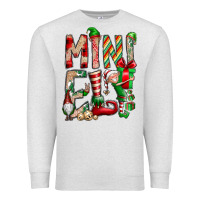 Oatmeal Heather Mini Elf Premium Sweatshirt - CowhideDigitalArt