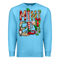 Ocean Blue Mini Elf Premium Sweatshirt - CowhideDigitalArt