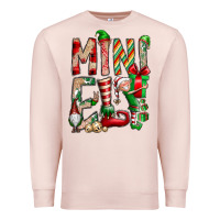 Pale Pink Mini Elf Premium Sweatshirt - CowhideDigitalArt