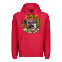Cardinal St. Patrick's Day cow Premium Hoodie - FaDigitalArtStudio
