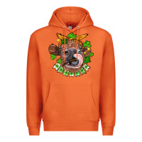 Carrot St. Patrick's Day cow Premium Hoodie - FaDigitalArtStudio