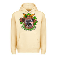 Pina Colada St. Patrick's Day cow Premium Hoodie - FaDigitalArtStudio