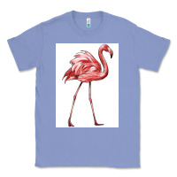 Colony Blue Pink Flamingo Classic Tee - LillyAllenDesigns