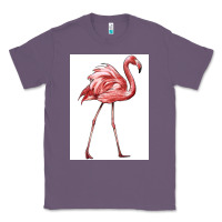 Lavender Pink Flamingo Classic Tee - LillyAllenDesigns