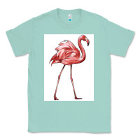 Seafoam Pink Flamingo Classic Tee - LillyAllenDesigns