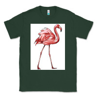 Sports Green Pink Flamingo Classic Tee - LillyAllenDesigns