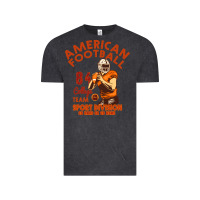 Vintage Black American Football Vintage Tee - Bettercallsaul
