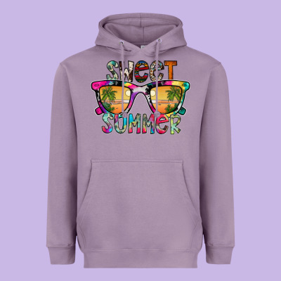 Sweet Summer Heavyweight Hoodie Designed By Cowhidedigitalart