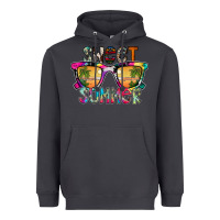 Smoke Sweet Summer Heavyweight Hoodie - CowhideDigitalArt