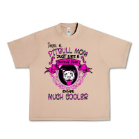 Burro I'm A Pitbull Mom Just Like A Normal Mom Urban Heavy Tee - Bettercallsaul