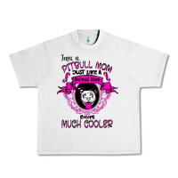 Lunar Rock I'm A Pitbull Mom Just Like A Normal Mom Urban Heavy Tee - Bettercallsaul