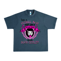 Midnight Navy I'm A Pitbull Mom Just Like A Normal Mom Urban Heavy Tee - Bettercallsaul