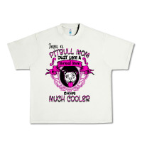 Pistachio I'm A Pitbull Mom Just Like A Normal Mom Urban Heavy Tee - Bettercallsaul