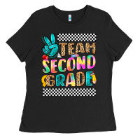 Black team second grade Ladies Tee - NancyCooperArtShop