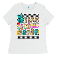 White team second grade Ladies Tee - NancyCooperArtShop