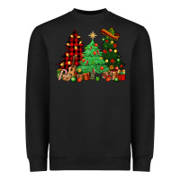 Black Mexican Christmas trees Mexico Heavyweight Sweatshirt - HowdyJamesFarm