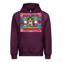 Mauve Wine mexican hanging with my gnomigos Urban Hoodie - Artiststas