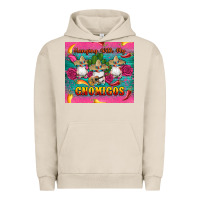 Pigment French Oak mexican hanging with my gnomigos Urban Hoodie - Artiststas