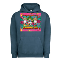 Pigment Midnight Navy mexican hanging with my gnomigos Urban Hoodie - Artiststas