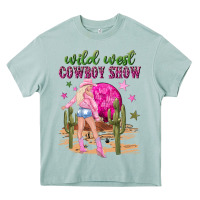 Arona wild west cowboy show Heavy Core Tee - NancyCooperArtShop