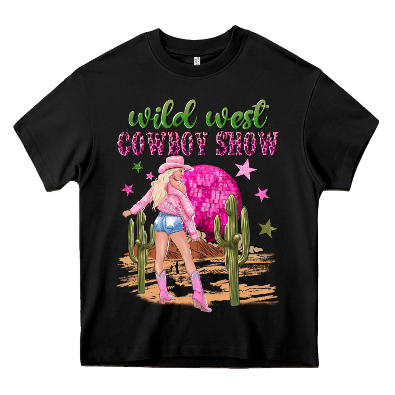 Wild West Cowboy Show Heavy Core Tee by NancyCooperArtShop | Teevron