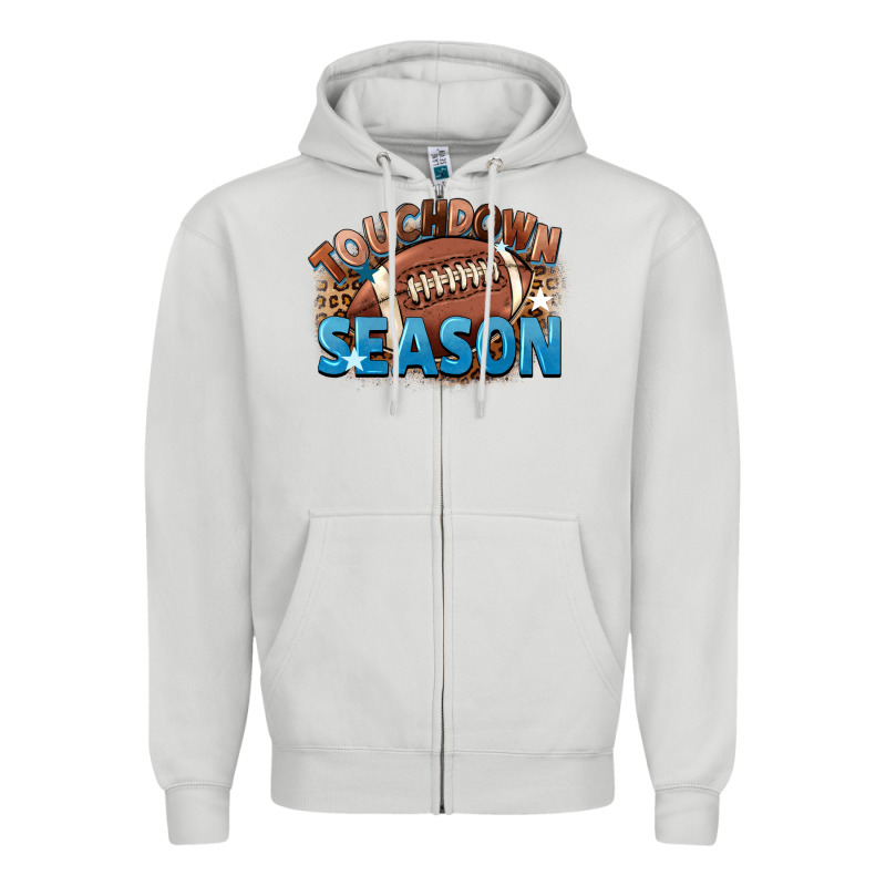 Touchdown Season Zipper Hoodie by FaDigitalArtStudio | Teevron