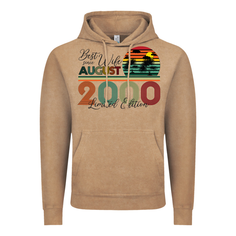 Best Wife Since August 2000 Limited Edition Vintage Hoodie by Bettercallsaul | Teevron