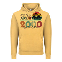 Vintage Mustard Best Wife Since August 2000 Limited Edition Vintage Hoodie - Bettercallsaul