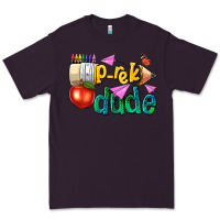 Plum pre k school pencil dude Premium Tee - NancyCooperArtShop