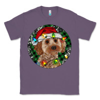 Lavender Cockapoo Christmas Classic Tee - RanaPortraitStore