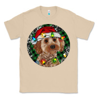 Mushroom Cockapoo Christmas Classic Tee - RanaPortraitStore