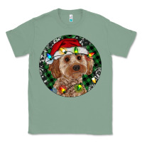 Sage Cockapoo Christmas Classic Tee - RanaPortraitStore