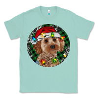 Seafoam Cockapoo Christmas Classic Tee - RanaPortraitStore