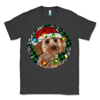 Smoke Cockapoo Christmas Classic Tee - RanaPortraitStore