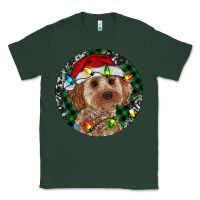 Sports Green Cockapoo Christmas Classic Tee - RanaPortraitStore