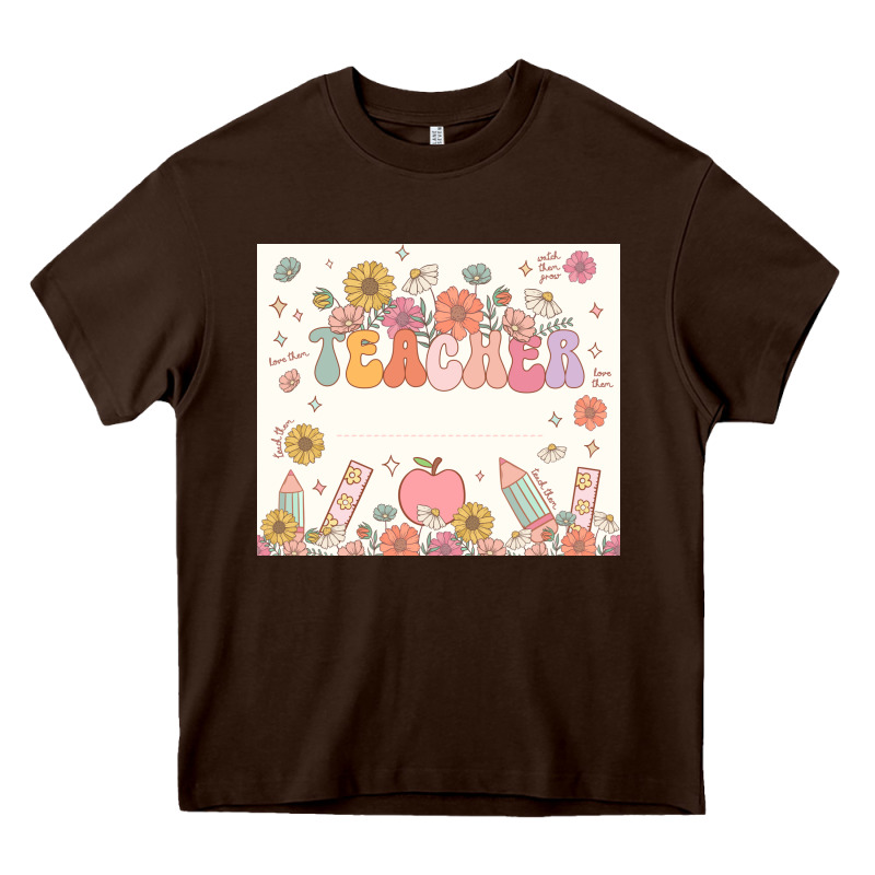 Teacher Custom Name Heavy Core Tee by JahusDesignShop | Teevron