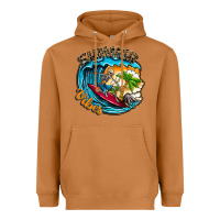 Meerkat Summer Vibes Heavyweight Hoodie - CowhideDigitalArt