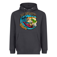 Smoke Summer Vibes Heavyweight Hoodie - CowhideDigitalArt