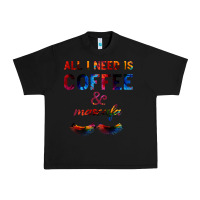 Black All I Need Is Coffee And Mascara Urban Heavy Tee - Bettercallsaul