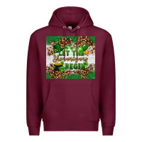 Burgundy Let the shenanigans begin Premium Hoodie - FaDigitalArtStudio