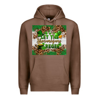Chestnut Let the shenanigans begin Premium Hoodie - FaDigitalArtStudio