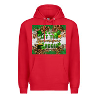Red Let the shenanigans begin Premium Hoodie - FaDigitalArtStudio