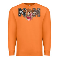 Carrot mom cow Premium Sweatshirt - CowhideDigitalArt