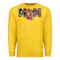 Lemon mom cow Premium Sweatshirt - CowhideDigitalArt