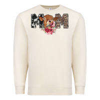 Sandshell mom cow Premium Sweatshirt - CowhideDigitalArt