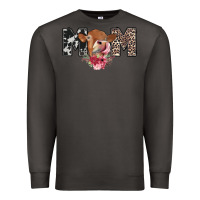 Smoke mom cow Premium Sweatshirt - CowhideDigitalArt