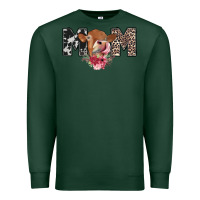 Sports Green mom cow Premium Sweatshirt - CowhideDigitalArt